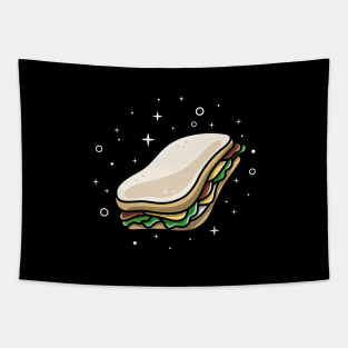 sandwich cartoon Tapestry