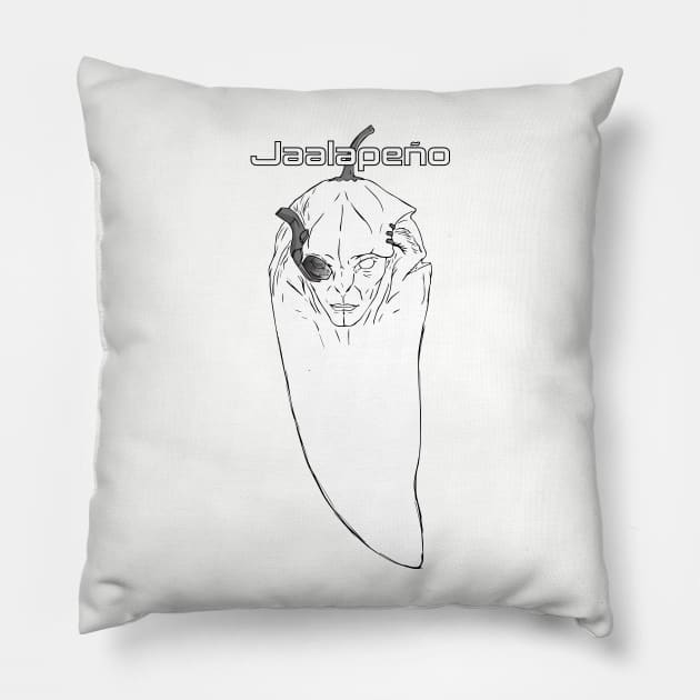 Jaalapeño - Mass Effect Andromeda Pillow by tombromdotcom