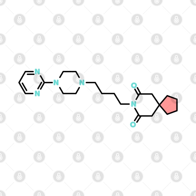 Buspar Chemical Structure by ScienceCorner