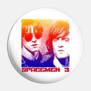 Spacemen 3 /// Psychedelic Fan Art Design Pin