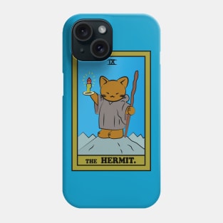 TAROT CARDS | THE HERMIT. | CAT Phone Case