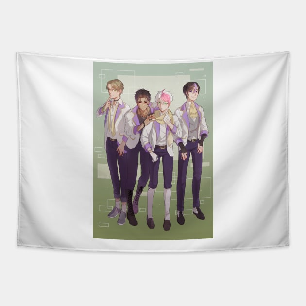 Idol boys Tapestry by limesicle