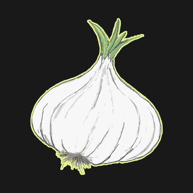 Head of Garlic by saitken