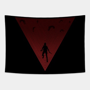 Take Control (Verione Red) Tapestry