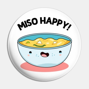 Miso Happy Cute Noodle Pun Pin