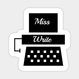 Miss Write Magnet