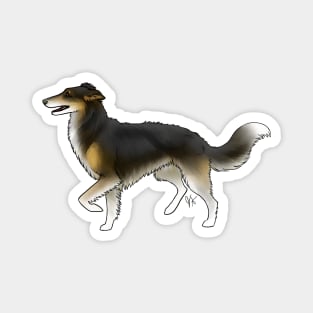 Dog - Silken Windhound - Black and Tan Magnet