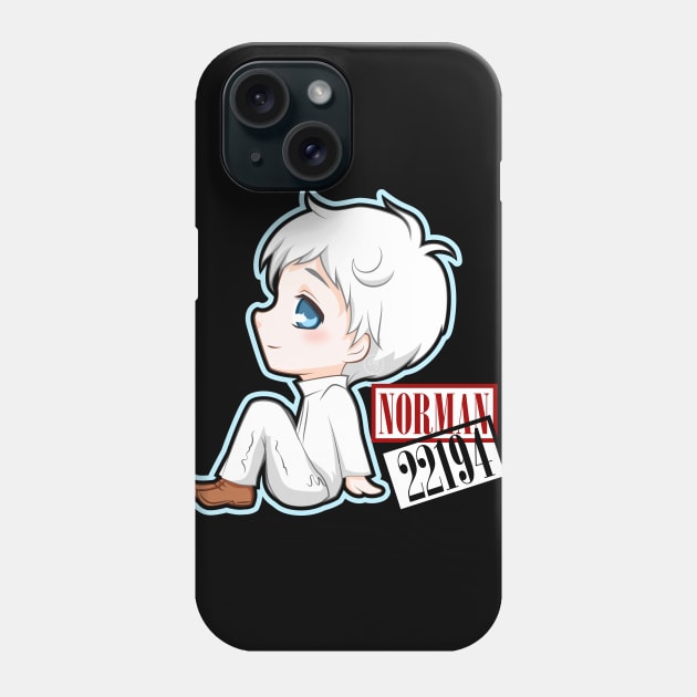 Chibi Norman Yakusoku no Neverland Phone Case by LoShimizu