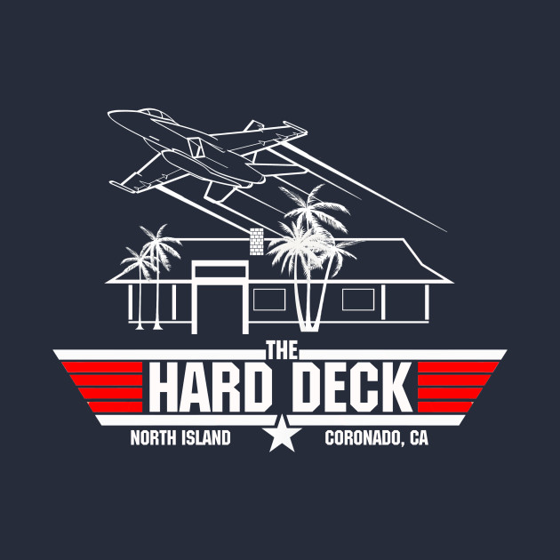 Back/Front Print THE HARD DECK by SKIDVOODOO