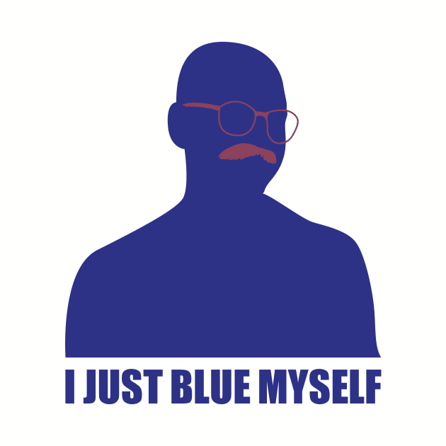 I Just Blue Myself by coolab