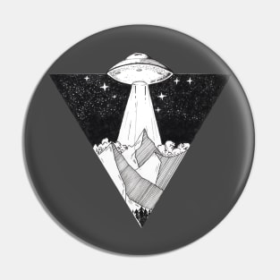 Alien invasion Pin