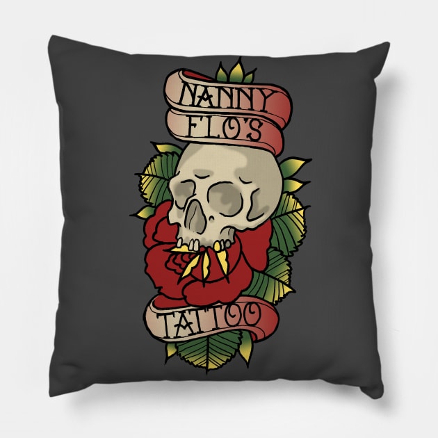 Nanny Flo's Tattoo Pillow by Tylos