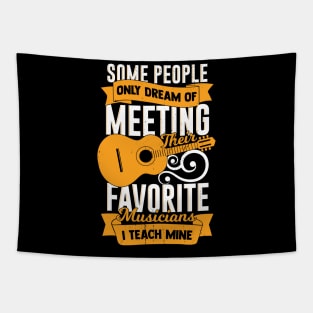 Music School Guitar Teacher Instructor Gift Tapestry