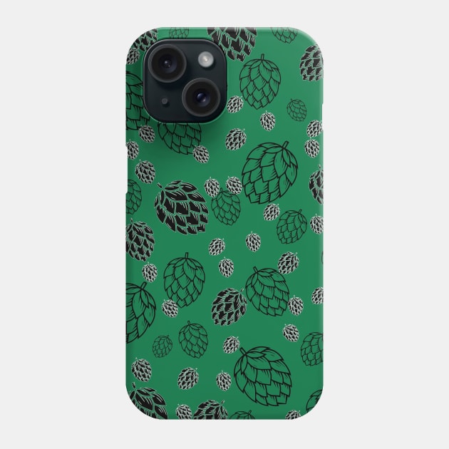 Hops Phone Case by Saltee Nuts Designs