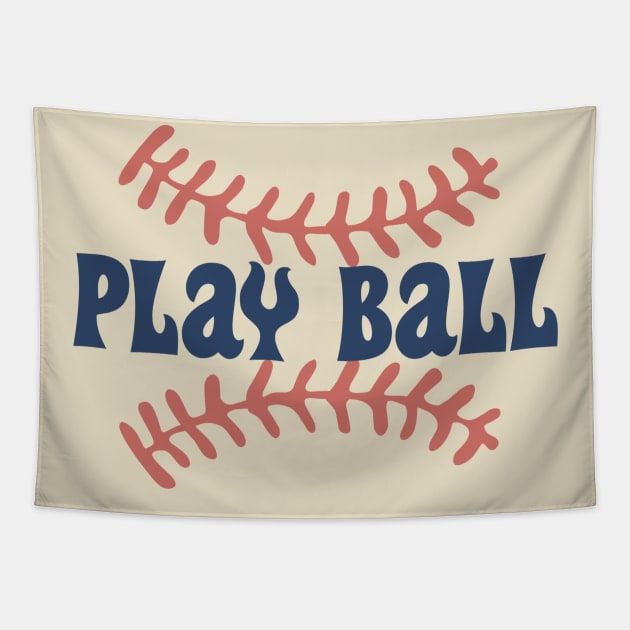 Play ball Tapestry by VinsendDraconi