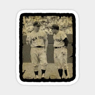 Mickey Mantle with Yogi Magnet