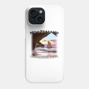 New Zealand - Cathedral Cove Phone Case