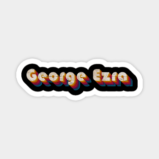 retro vintage George Ezra Magnet