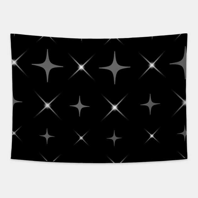 Star Pattern Tapestry by JaychelDesigns