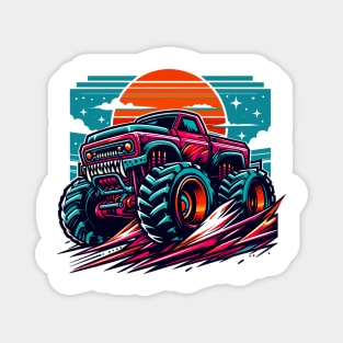 Monster truck Magnet