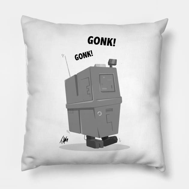 Gonk Droid Pillow by Tuckerjoneson13