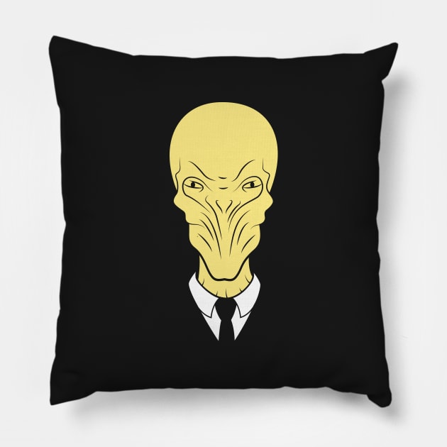 The silence will fall Pillow by danielasynner