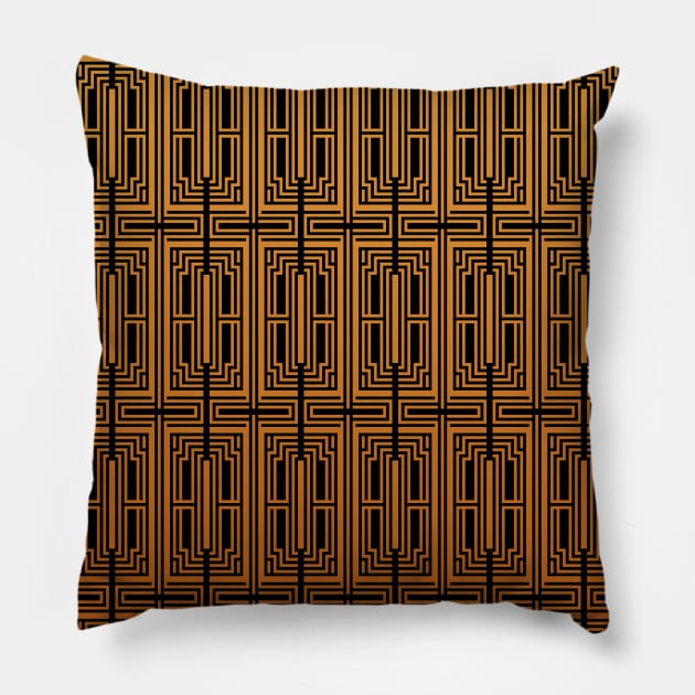 Golden Age Pillow by Zeatt_