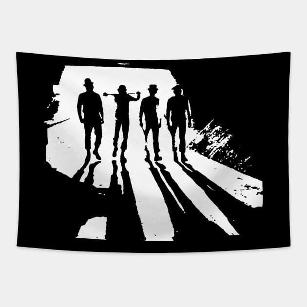 a clockwork orange Tapestry by horrorshirt