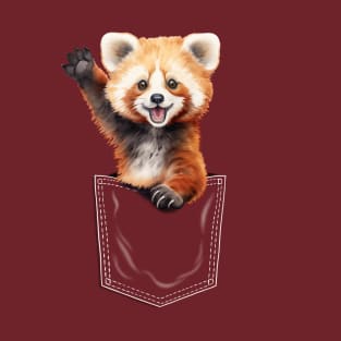 Pocket animals red panda T-Shirt