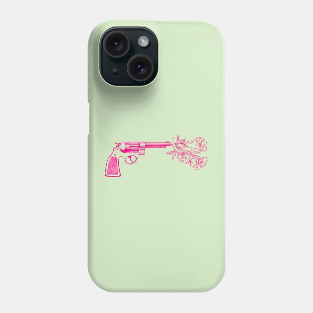 gunflower Phone Case by good scribbles