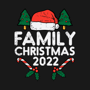 Family Christmas 2022 Matching Group Lights Xmas Men Women T-Shirt