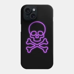 Neon Skull Phone Case