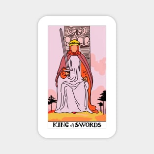 King of Swords Magnet