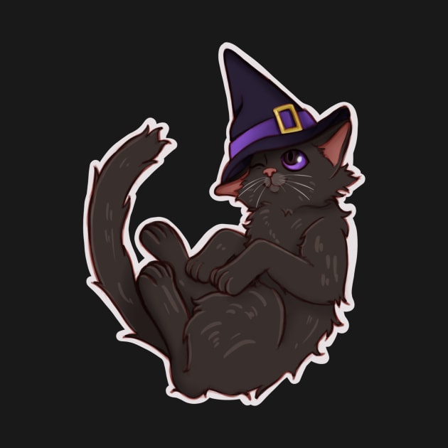 Halloween Cats - Witchy Kitty by GAPS