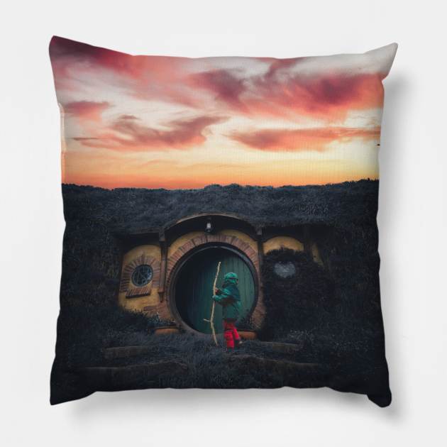 Back Home Pillow by Fanbros_art