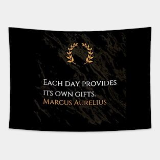 Marcus Aurelius's Wisdom: Unwrapping the Gifts of Each Day Tapestry