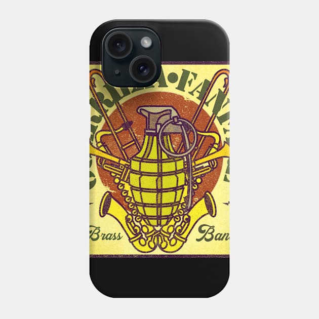 Guerrilla Fanfare Brass Band! Now With Colors! Phone Case by Guerrilla Fanfare Brass