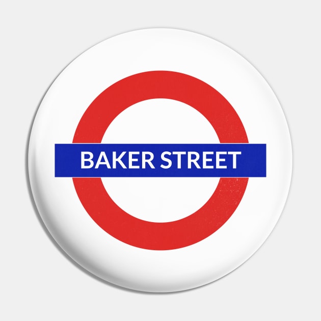 Baker Street  -- Faded Style Aesthetic Pin by unknown_pleasures