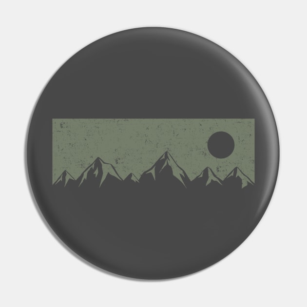 Mountains Pin by SommersethArt