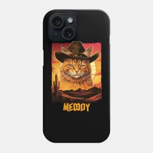 Cat Cowboy Adventures Wild West Phone Case