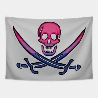 Bisexual Pirate Pride Tapestry