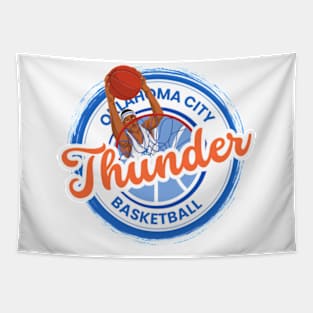 okc thunder basketball Tapestry