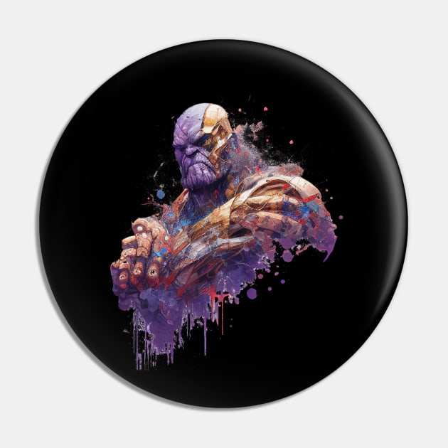 Thanos Fading Out Pin by Drank