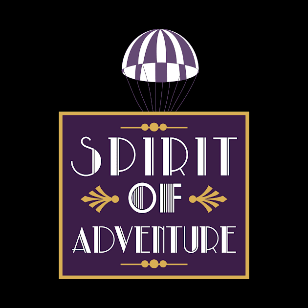 SPIRIT OF ADVENTURE T-SHIRT by rayanammmar