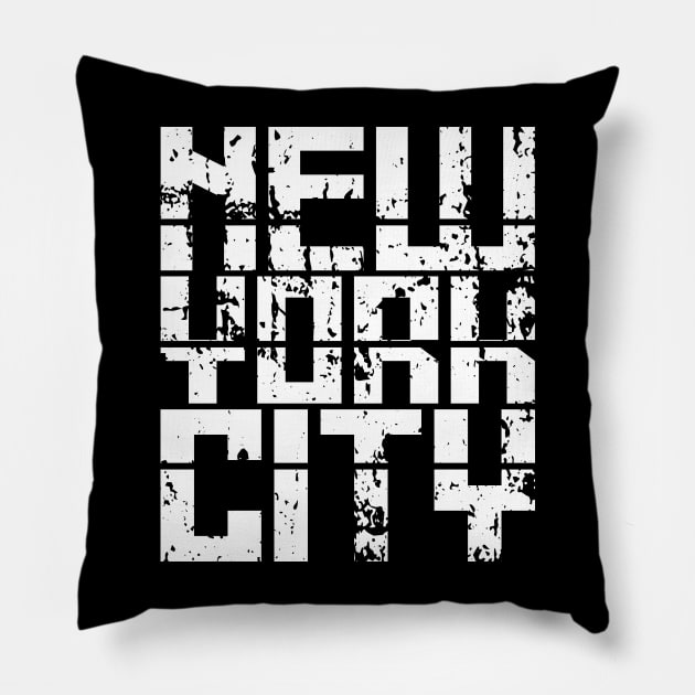 New York City Pillow by colorsplash