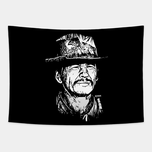 Charles Bronson Tapestry by ArtMofid