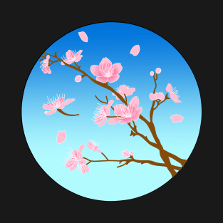 Cherry Blossom Design T-Shirt