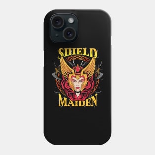 Shield Maiden Norse Mythology Female Warrior Phone Case