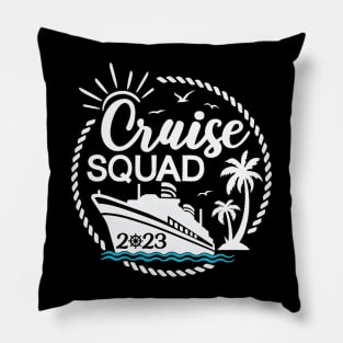 Cruise Squad 2023 Pillow