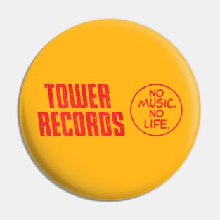 Tower Records 1960 Pin